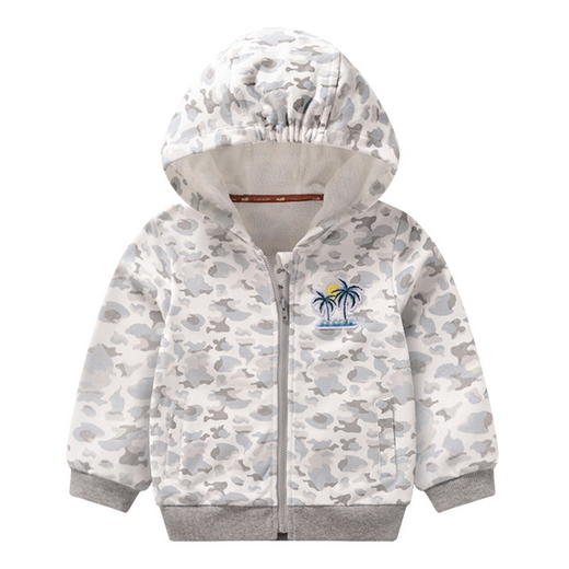 拉比-童衣类（春）C9热带连帽全开外套 商品图4