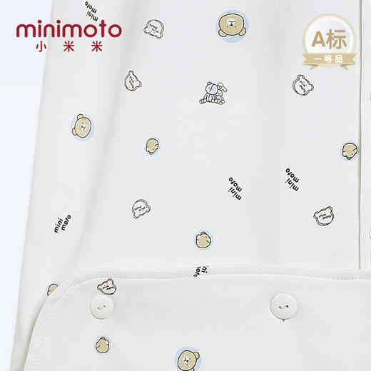 小米米寝具睡袋婴儿四季宝宝防踢被四季通用儿童睡袋婴儿分腿睡袋小伙伴系列长袖对襟睡袋 商品图2