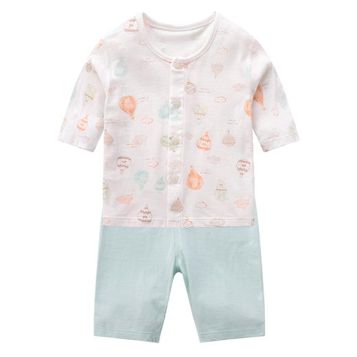 拉比-内衣类（夏）C9气球之旅七分全开服套装蓝 商品图4