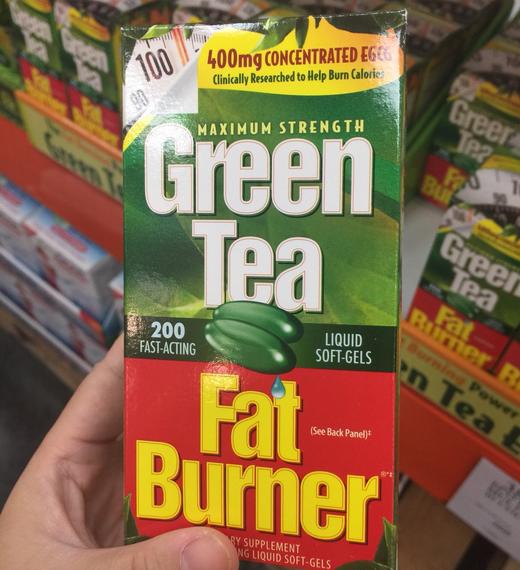 热销！美国GreenTea绿茶燃脂瘦身胶囊200粒 商品图1