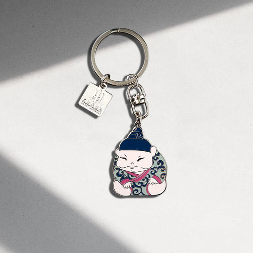 河北博物院说唱俑合金Q版钥匙扣 商品图2