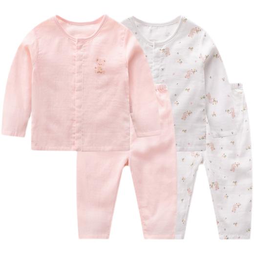 拉比-内衣类（夏）C9积木小熊全开2套装玫瑰红 商品图4