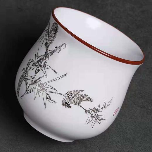 陶瓷提梁壶茶壶大号大容量套装家用客厅茶杯中式中国风功夫茶具 商品图3