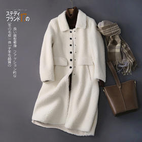 【服饰鞋包】Z家羊剪绒大衣女冬颗粒绒女士皮草外套秋冬新款服装皮毛一体女装