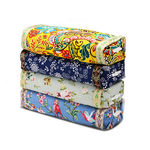 【国风艾草枕】艾草枕头，高弹柔软，蓬松透气，全面老粗布面料-C仓 商品图3