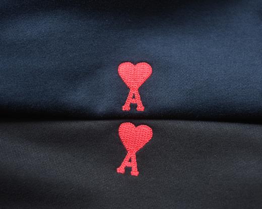 2色经典色入  A.M.1 红爱心刺绣卫衣 WY502 商品图8