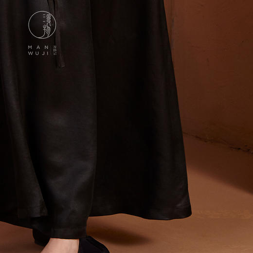 漫物记弹力缎香云纱大摆裤XYS-080 商品图3