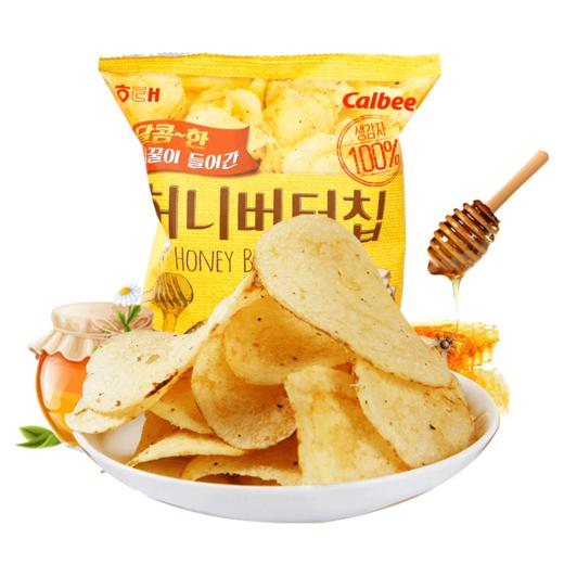 【韩国进口食品】零食海太蜂蜜黄油薯片 膨化烤土豆片香脆马铃薯片 60g 商品图1