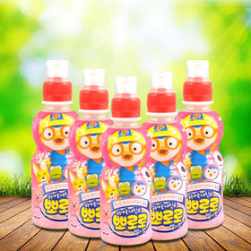 【韩国进口食品】啵乐乐乳酸菌儿童饮料草莓味宝露露果味饮料 235ml/瓶