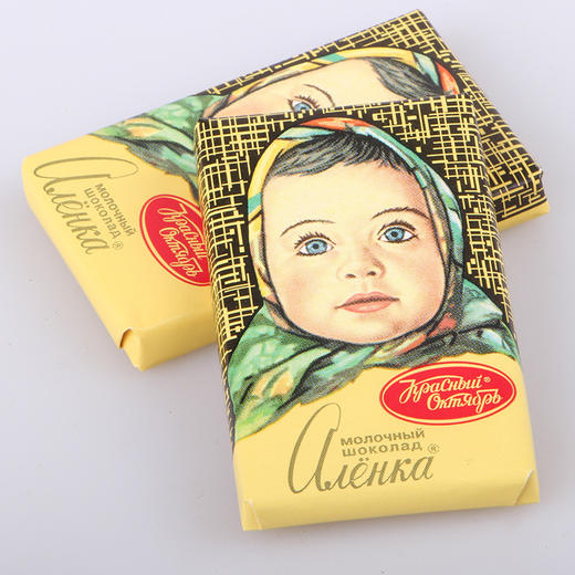 【中欧班列精选】WWJ俄罗斯爱莲巧大头娃娃迷你巧克力纯可可整盒700g班列直釆原装进口正品新日期 商品图4