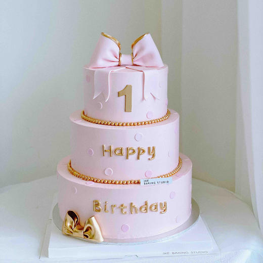 蝴蝶结 | 周岁蛋糕 商品图0