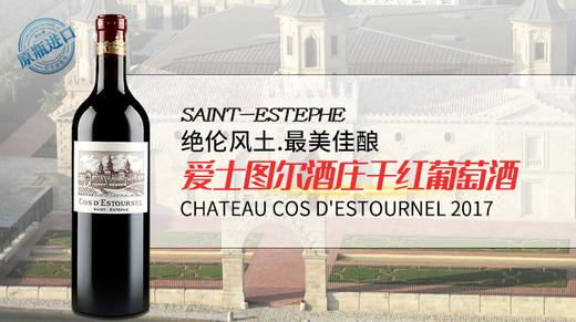 法国-爱士图尔酒庄干红葡萄酒2017年 商品图0