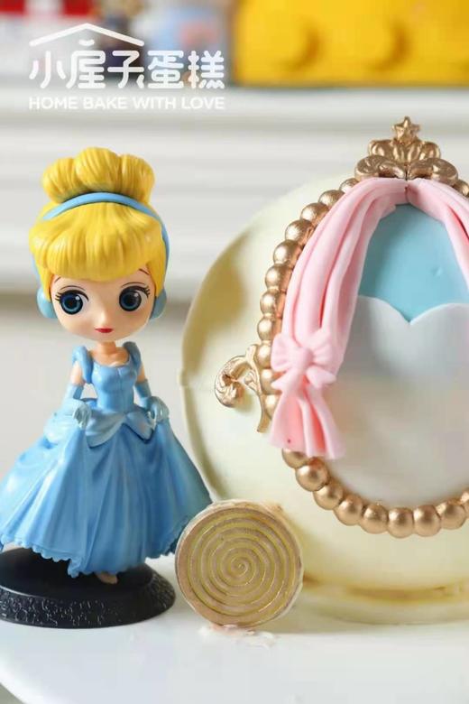 南瓜车公主派对蛋糕 商品图1