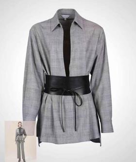 2楼恩曼琳服饰（新百购）灰色短外套