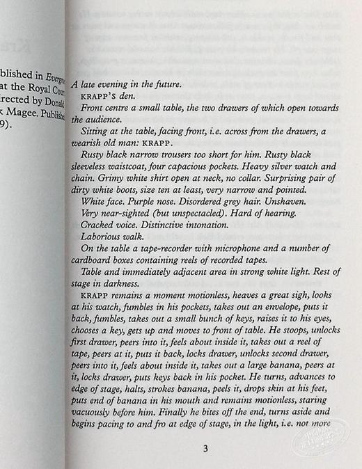 【中商原版】碎片集 杂谈及一个戏剧片段 Krapp s Last Tape and Other Shorter Plays 英文原版 Samuel Beckett 商品图7