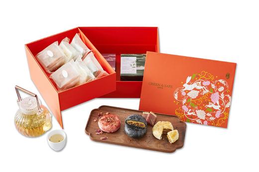 金秋月饼茶叶礼盒 The Golden Moon Gifts 商品图0