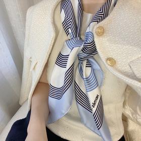 价值3750 一年四季的心头好！H家“24号赛道”福宝珍藏系列90*90cm丝巾 百分百真丝斜纹面料 摩登现代感十足 颜值和气质并存！太美了！