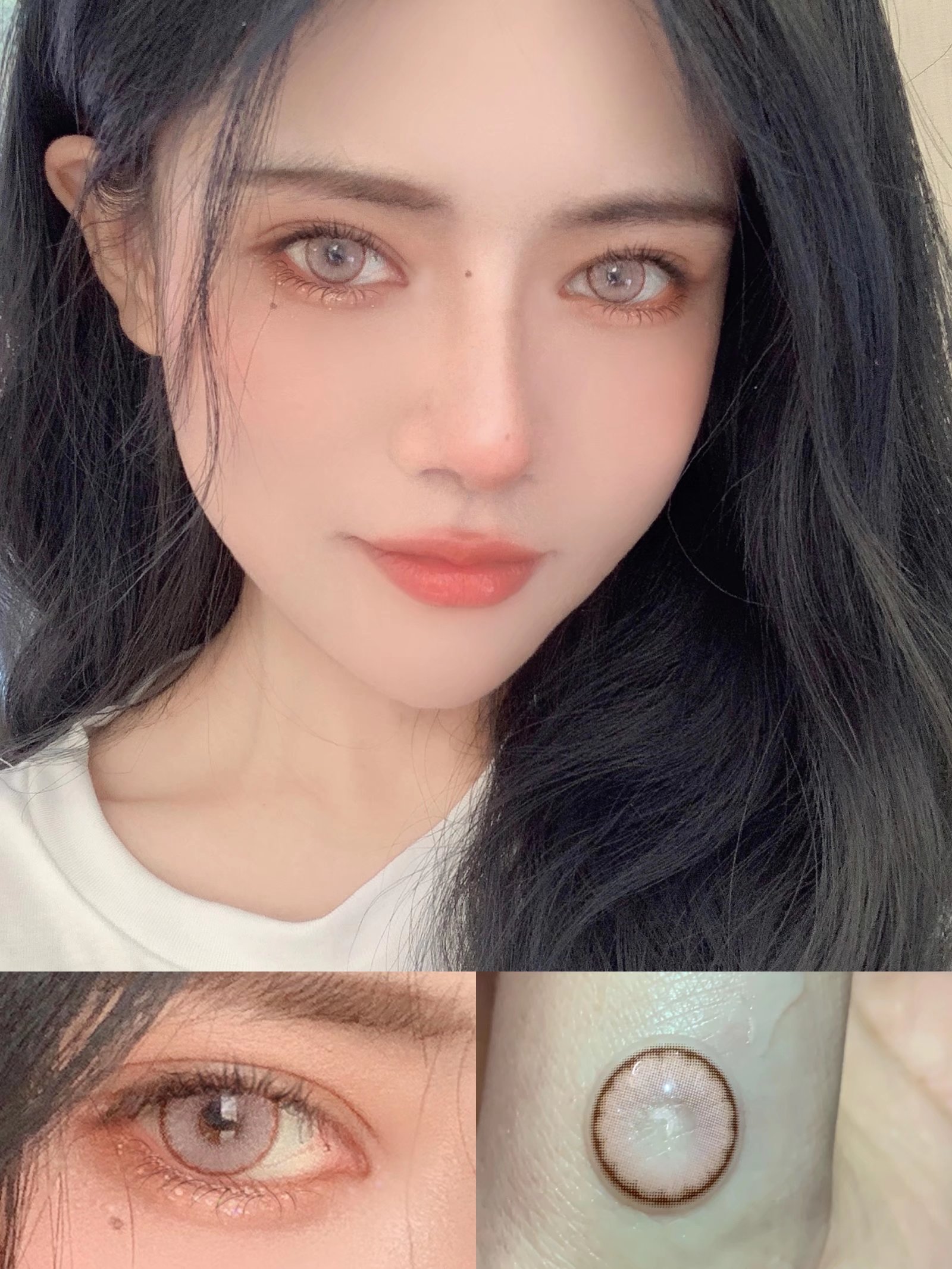 putata 绯闻女孩 14.2 含硅水凝胶 年抛 美瞳 大混血