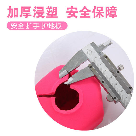 哑铃女士浸塑小哑铃盒装哑铃铸铁健身器材瘦手臂磨砂六角包胶哑铃 商品图3