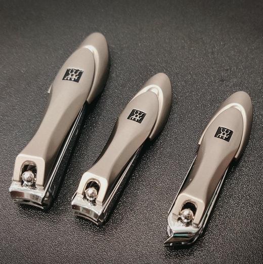 「指甲不飞溅」双立人同款防飞溅指甲剪 削甲如泥 耐用锋利 3件套雕刻指甲剪 3件套激光指甲剪 不掉漆 360度°旋转不脱落 商品图8