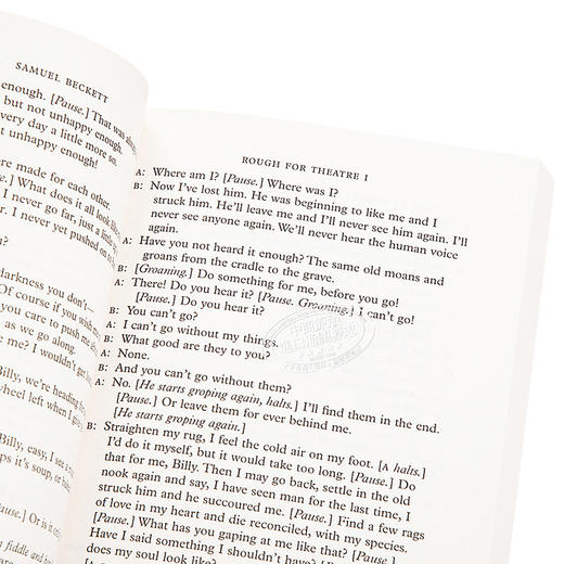 【中商原版】碎片集 杂谈及一个戏剧片段 Krapp s Last Tape and Other Shorter Plays 英文原版 Samuel Beckett 商品图3