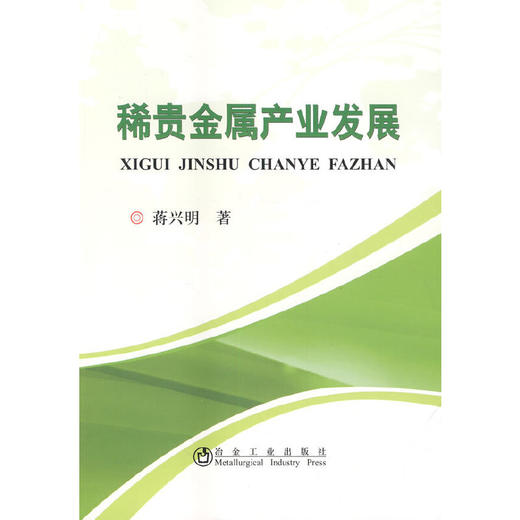 稀贵金属产业发展/蒋兴明 商品图0