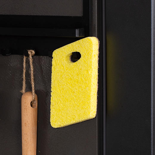 菜菜家菱形木浆棉百洁布10片| 升级可悬挂，不易生菌，吸油去污一擦搞掂 商品图7