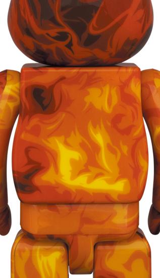 收藏系列 Be@rbrick 400%系列 火焰 商品图4