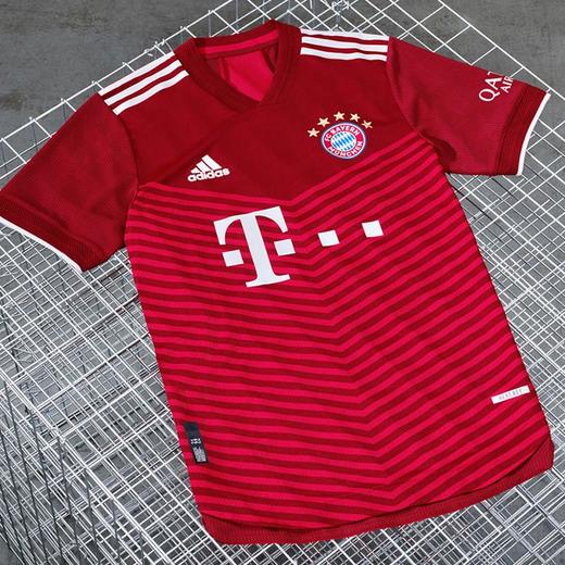 ADIDAS/阿迪达斯21-22赛季拜仁主场球迷版足球服男GM5313 商品图2