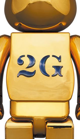 收藏系列 Be@rbrick 400%系列 空山基 红唇 金色 商品图4