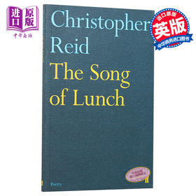 【中商原版】午宴之歌 The Song of Lunch 英文原版 Christopher Reid