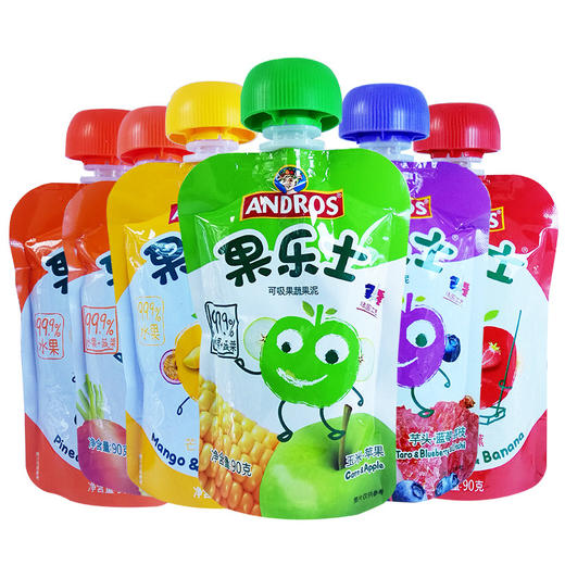 安德鲁andros果乐士果泥90g 商品图0