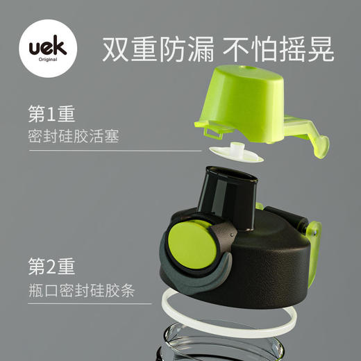 uek中小学生水杯夏季水杯防摔便携随手直饮杯夏天家用儿童太空杯 商品图2