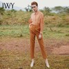 IWY/ 百搭焦糖色时尚衬衫设计感小众名媛气质衬衣正装上衣B9370 商品缩略图1