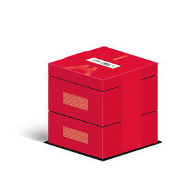 卡吉诺尊礼法式礼盒月饼9粒装