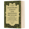 华研原版 莎士比亚词典2 英文原版 Shakespeare Lexicon and Quotation Dictionary Vol 2 英文版进口原版英语书籍 商品缩略图1