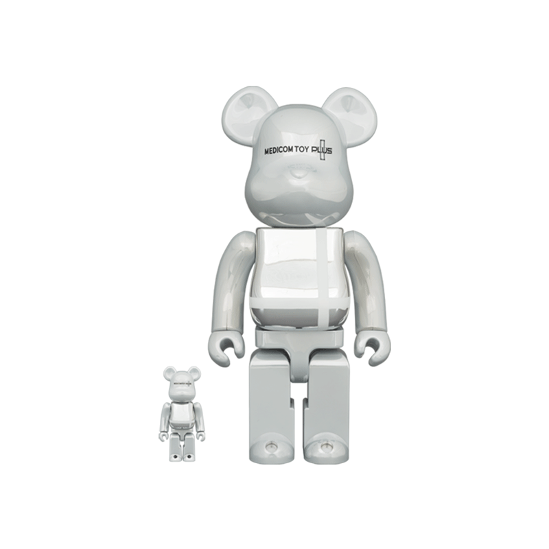收藏系列 Be@rbrick 400%系列 银色电镀 PLUS