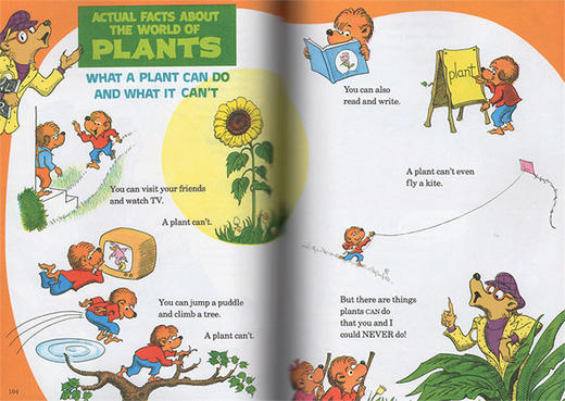 贝贝熊科学与自然大书 英文原版 Berenstain Bears' Big Book of Science and Nature 科普类图画故事书 英文版进口英语书籍 商品图1
