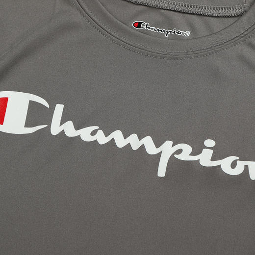 Champion【童款】YOUTH ATHLETIC青少年运动长袖T恤  CT1079-03  灰色【国际版偏大一码】 商品图2