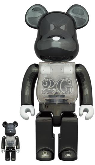 收藏系列 Be@rbrick 400%系列 亮面黑 2G 商品图1