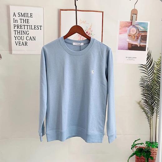 【POLO NGJUBAQI丹迪.保罗】男女同款纯棉圆领卫衣！男女同款！穿卫衣的季节确定不来一件超百搭的卫衣吗？细节加分，运动型男女必备，给最贴心的穿着感受！ 商品图3