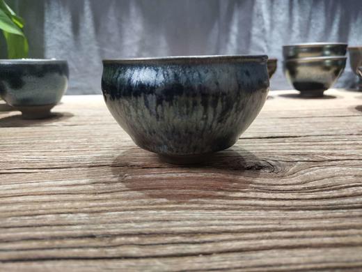 建盏百花建阳正品福建窑铁胎建盏杯主人杯茶杯大号将军杯 商品图1