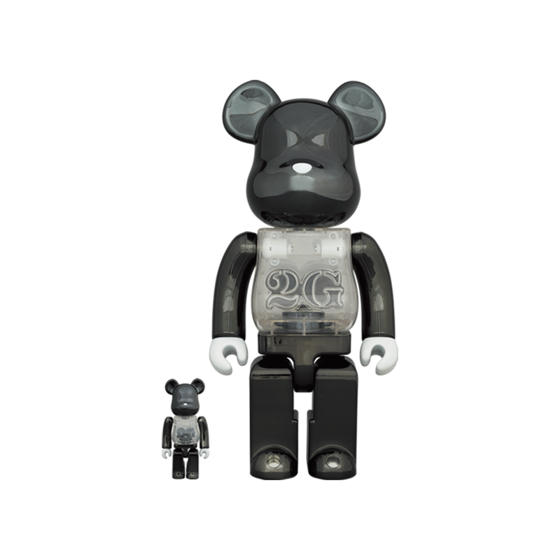 收藏系列 Be@rbrick 400%系列 亮面黑 2G