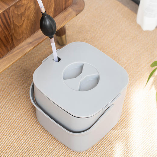 【茶道配件】【简约环保桶】茶渣桶茶水桶带过滤排水桶废水桶家用茶台垃圾桶功夫茶具配件 商品图3