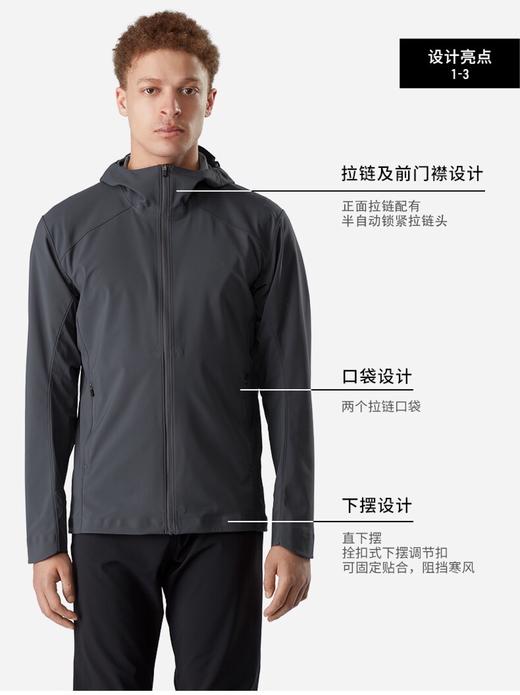 始祖鸟轻薄透气防风夹克TRINO SL 商品图1