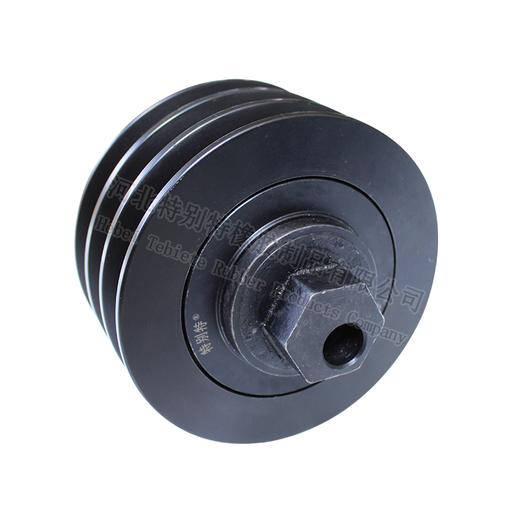 斯太尔皮带涨紧轮编号：615600060069(适用于13x1125la/131125)(0069）/潍柴WD615皮带张紧轮/斯太尔潍柴WD615惰轮（三槽偏心） 商品图5