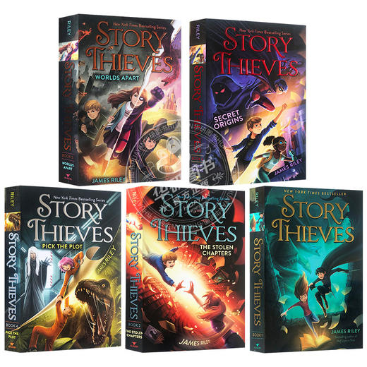 故事小偷全集5册 英文原版小说 Story Thieves Complete Collection 英文版科幻奇幻小说 进口课外英语读物书籍正版 商品图1