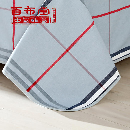 （乡村振兴商品）百布堂养生棉凉席三件套 轻奢风（巴布瑞灰色） 商品图1