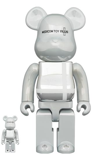 收藏系列 Be@rbrick 400%系列 银色电镀 PLUS 商品图1