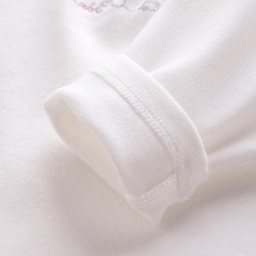 拉比-童衣类（春）C9柔粉春肩开衣 商品图4